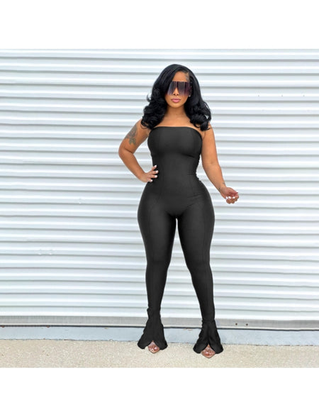 “Spotlight” Tube Top Jumpsuit